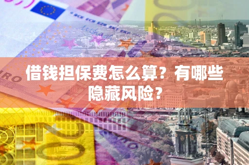 武汉借钱担保费怎么算？有哪些隐藏风险？