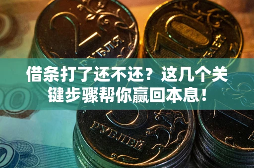 武汉借条打了还不还？这几个关键步骤帮你赢回本息！