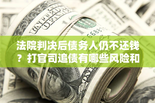 武汉法院判决后债务人仍不还钱？打官司追债有哪些风险和技巧？