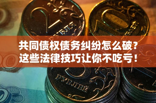武汉共同债权债务纠纷怎么破？这些法律技巧让你不吃亏！