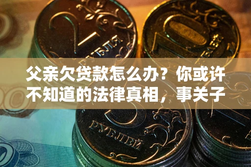 武汉父亲欠贷款怎么办？你或许不知道的法律真相，事关子女未来