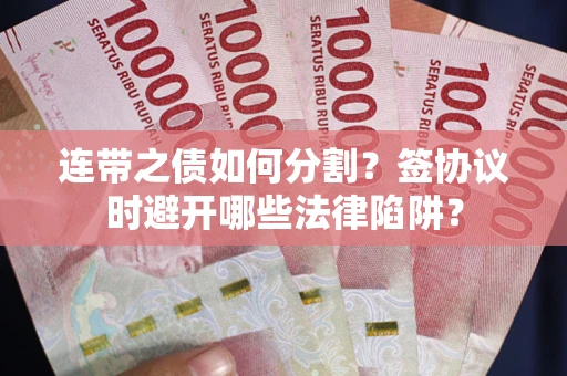 武汉连带之债如何分割？签协议时避开哪些法律陷阱？