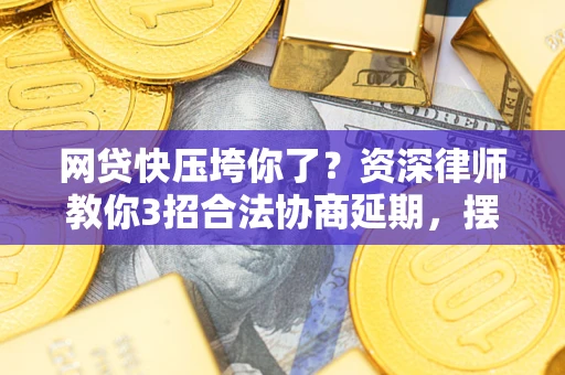 武汉网贷快压垮你了？资深律师教你3招合法协商延期，摆脱暴力催收！