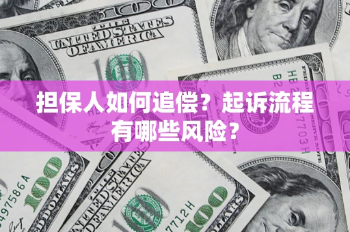 武汉担保人如何追偿？起诉流程有哪些风险？