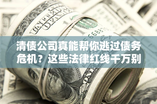武汉清债公司真能帮你逃过债务危机？这些法律红线千万别踩