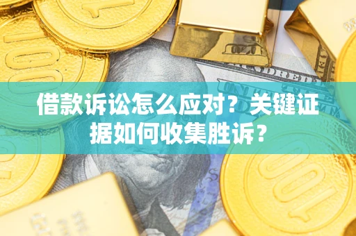 武汉借款诉讼怎么应对？关键证据如何收集胜诉？